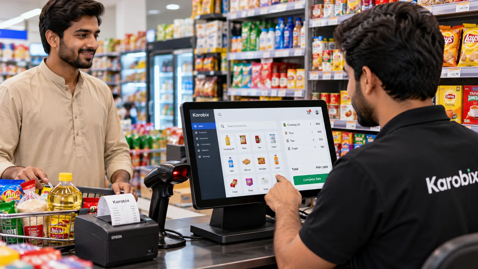 POS software in Pakistan for retail shops and marts